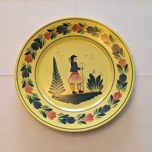 Quimper 11" Dinner Plate